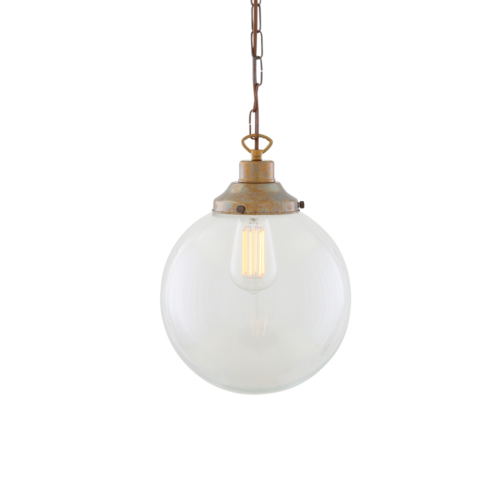Riad 25cm Pendant | Satin Chrome