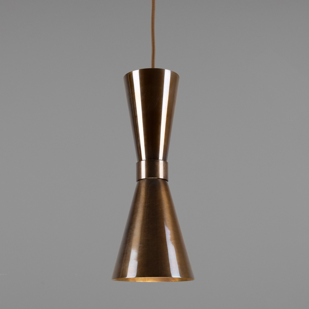 Amias Pendant | Antique Brass