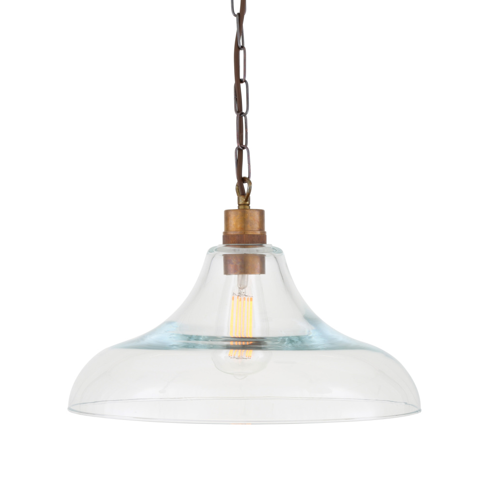 Clifton Pendant | Antique Brass