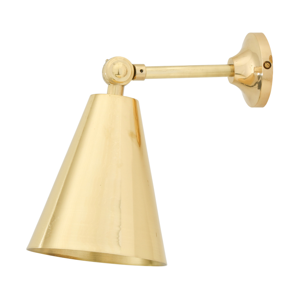 Moya Wall Light | Polished Brass