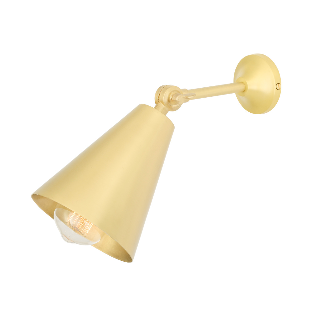 Moya Wall Light | Satin Brass