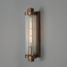 Mullan Lighting MLBWL141ANTBRS - Louise Wall Light | Antique Brass