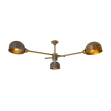 Mullan Lighting MLF255ANTBRS - San Jose Flush Chandelier | Antique Brass