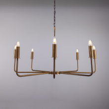Mullan Lighting MLF357ANTBRS - Irvine Chandelier | Antique Brass