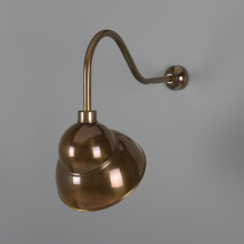 Mullan Lighting MPL011ANTBRS - Novo Outdoor Sign Light | Antique Brass