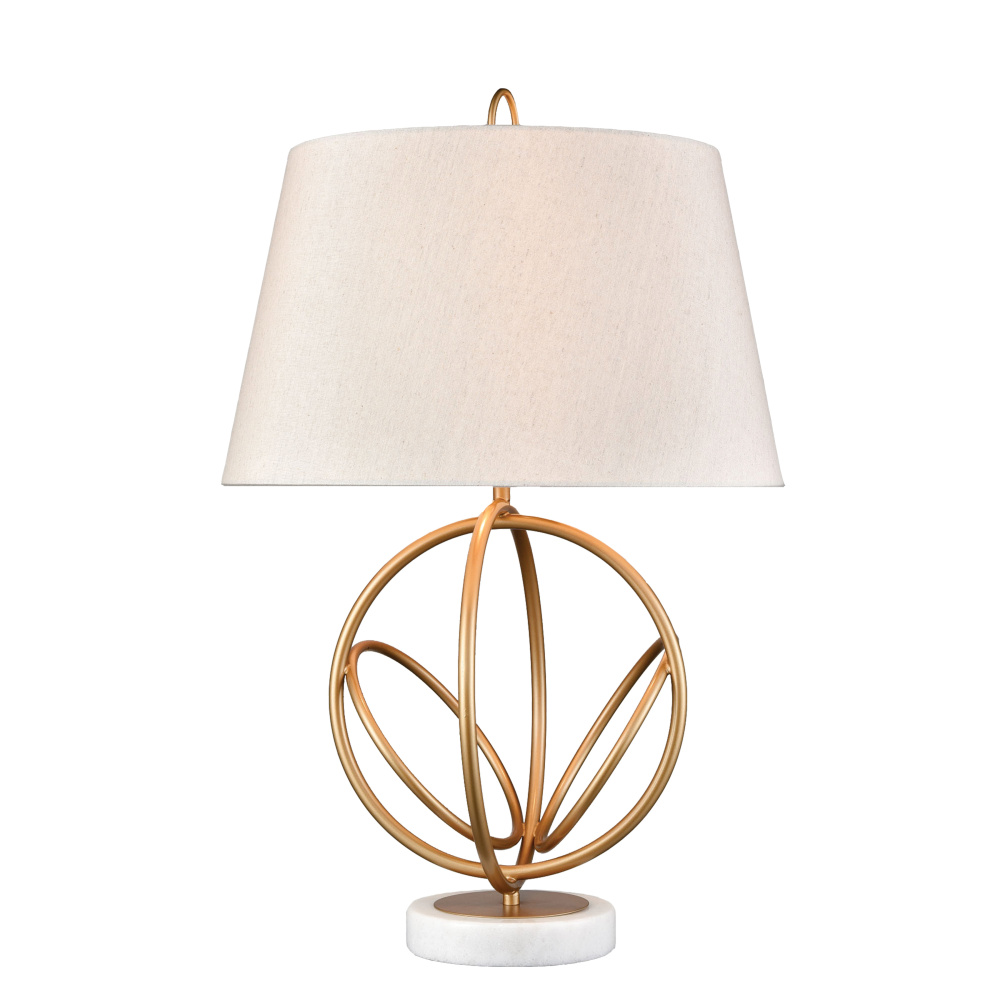 Morely 26'' High 1-Light Table Lamp - Painted Gold
