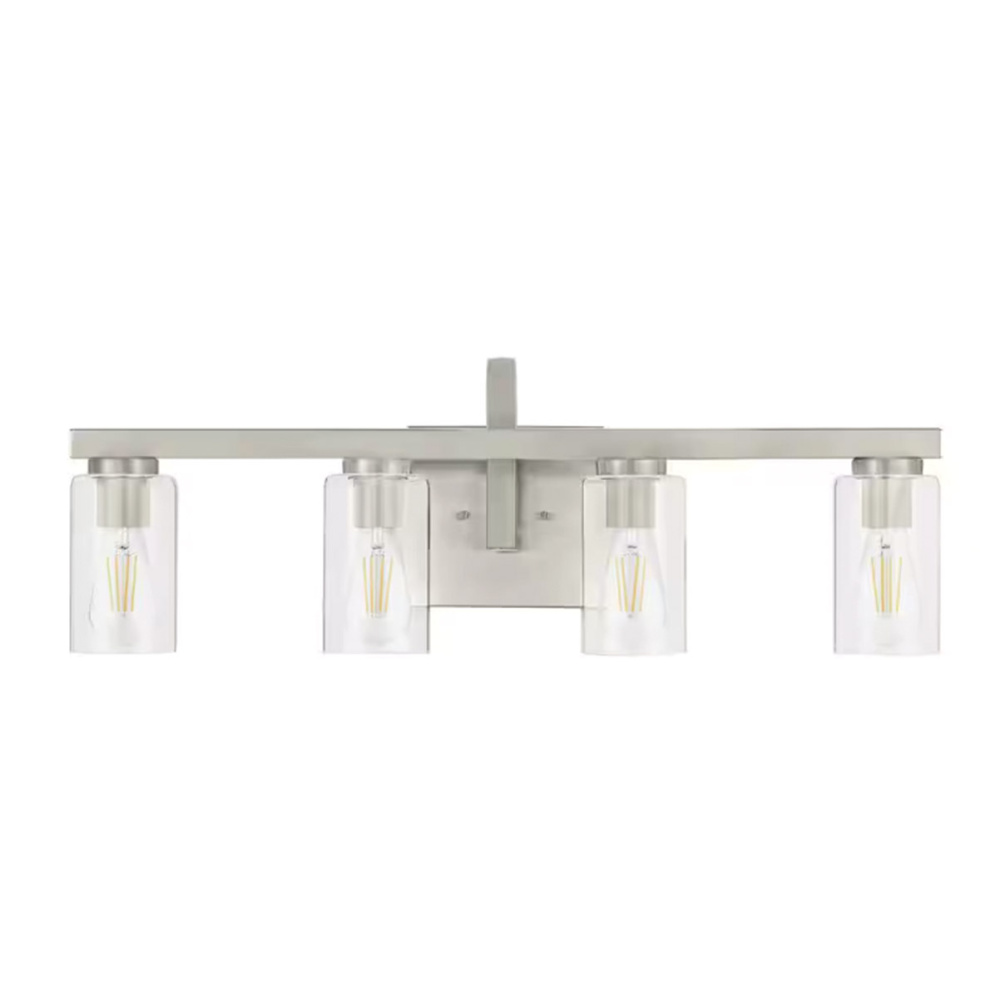 Melina 29'' Wide 4-Light Vanity Light - Brushed Nickel