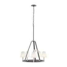 Atlas Lighting CL11066-BK - Armstrong Grove 25'' Wide 5-Light Chandelier - Espresso