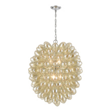 Atlas Lighting CL11104-CH - Bubble Up 26'' Wide 6-Light Chandelier - Chrome