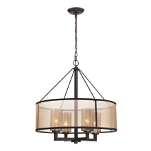 Atlas Lighting CL11152-BZ - Diffusion 24'' Wide 4-Light Chandelier - Oil Rubbed Bronze