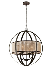 Atlas Lighting CL11153-BZ - Diffusion 24'' Wide 4-Light Chandelier - Oil Rubbed Bronze