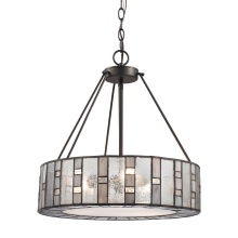 Atlas Lighting CL11165-BZ - Ethan 18'' Wide 3-Light Chandelier - Tiffany Bronze