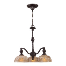 Atlas Lighting CL11274-BZ - Norwich 21'' Wide 3-Light Chandelier - Oiled Bronze