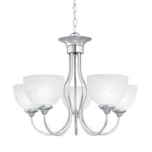Atlas Lighting CL11358-NK - Tahoe 24'' Wide 5-Light Chandelier - Brushed Nickel