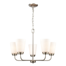 Atlas Lighting CL11402-NK - Winslow 25'' Wide 5-Light Chandelier - Brushed Nickel