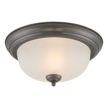 Atlas Lighting CL11459-BZ - Harmony 12'' Wide 1-Light Flush Mount - Painted Bronze
