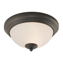Atlas Lighting CL11466-BZ - Huntington 11'' Wide 2-Light Flush Mount - Oil Rubbed Bronze