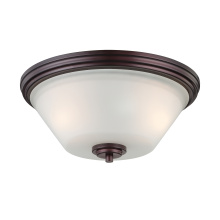 Atlas Lighting CL11491-BZ - Pittman 14'' Wide 2-Light Flush Mount - Sienna Bronze