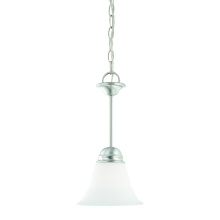 Atlas Lighting CL11538-NK - Bella 7.25'' Wide 1-Light Mini Pendant - Brushed Nickel