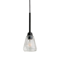 Atlas Lighting CL11728-BK - Arctic 5'' Wide 1-Light Pendant - Acid Dipped Black