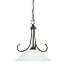Atlas Lighting CL11729-BZ - Bella 16'' Wide 1-Light Pendant - Oiled Bronze