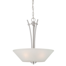 Atlas Lighting CL11814-NK - Pittman 18'' Wide 3-Light Pendant - Brushed Nickel