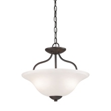 Atlas Lighting CL11880-BZ - Conway 15'' Wide 2-Light Semi Flush Mount - Oil Rubbed Bronze