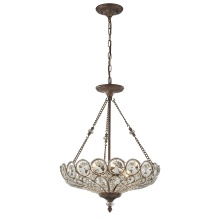 Atlas Lighting CL12124-BZ - Christina 20'' Wide 5-Light Chandelier - Mocha