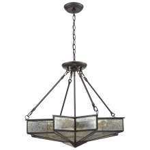 Atlas Lighting CL12198-BZ - Decostar 25'' Wide 4-Light Chandelier - Oil Rubbed Bronze