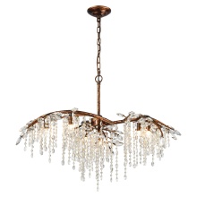 Atlas Lighting CL12210-BZ - Elia 32'' Wide 6-Light Chandelier - Spanish Bronze