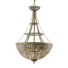 Atlas Lighting CL12213-BZ - Elizabethan 17'' Wide 4-Light Pendant - Dark Bronze