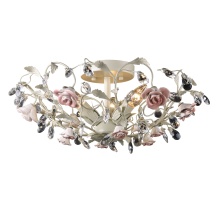 Atlas Lighting CL12292-CR - Heritage 17'' Wide 3-Light Semi Flush Mount - Cream