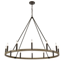 Atlas Lighting CL12469-BZ - Transitions 50'' Wide 12-Light Chandelier - Oil Rubbed Bronze