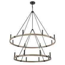 Atlas Lighting CL12470-BZ - Transitions 56'' Wide 16-Light Chandelier - Oil Rubbed Bronze