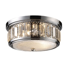 Atlas Lighting CL12521-CH - Salena 13'' Wide 2-Light Flush Mount - Polished Chrome