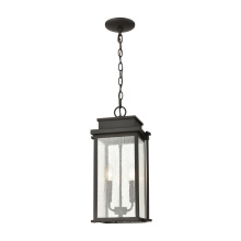 Atlas Lighting OL11021-BZ - Braddock 10'' Wide 2-Light Outdoor Pendant - Architectural Bronze