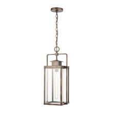 Atlas Lighting OL11028-BS - Crested Butte 9'' Wide 1-Light Outdoor Pendant - Vintage Brass