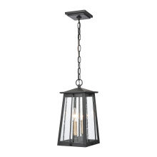Atlas Lighting OL11035-BK - Kirkdale 9'' Wide 2-Light Outdoor Pendant - Matte Black