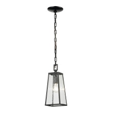 Atlas Lighting OL11037-BK - Meditterano 5'' Wide 1-Light Outdoor Pendant - Matte Black