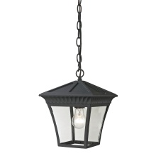 Atlas Lighting OL11044-BK - Ridgewood 9'' Wide 1-Light Outdoor Pendant - Matte Textured Black