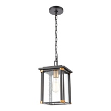 Atlas Lighting OL11050-BK - Vincentown 8'' Wide 1-Light Outdoor Pendant - Matte Black