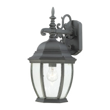 Atlas Lighting OL11107-BK - Covington 18'' High 1-Light Outdoor Sconce - Black
