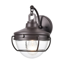 Atlas Lighting OL11130-BZ - Eastport 10'' High 1-Light Outdoor Sconce - Oil Rubbed Bronze