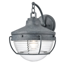 Atlas Lighting OL11133-GY - Eastport 14'' High 1-Light Outdoor Sconce - Aged Zinc