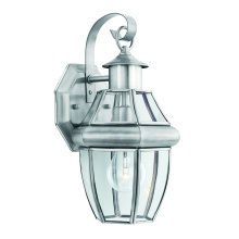 Atlas Lighting OL11153-NK - Heritage 13.25'' High 1-Light Outdoor Sconce - Brushed Nickel