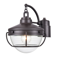 Atlas Lighting OL11257-BZ - Eastport 12'' High 1-Light Outdoor Post Light - Oil Rubbed Bronze