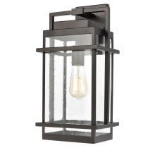 Atlas Lighting OL11294-BK - Breckenridge 19'' High 1-Light Outdoor Sconce - Matte Black