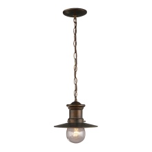 Atlas Lighting OL11344-BZ - Maritime 9'' Wide 1-Light Outdoor Pendant - Hazelnut Bronze
