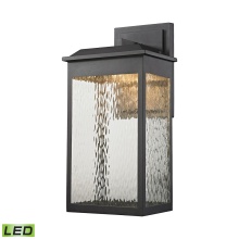 Atlas Lighting OL11356-BK - Newcastle 22'' High 1-Light Outdoor Sconce - Textured Matte Black