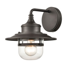 Atlas Lighting OL11367-BZ - Renninger 10'' High 1-Light Outdoor Sconce - Oil Rubbed Bronze